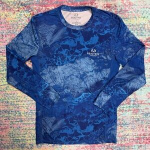 🦋Realtree Blue Long Sleeve Shirt